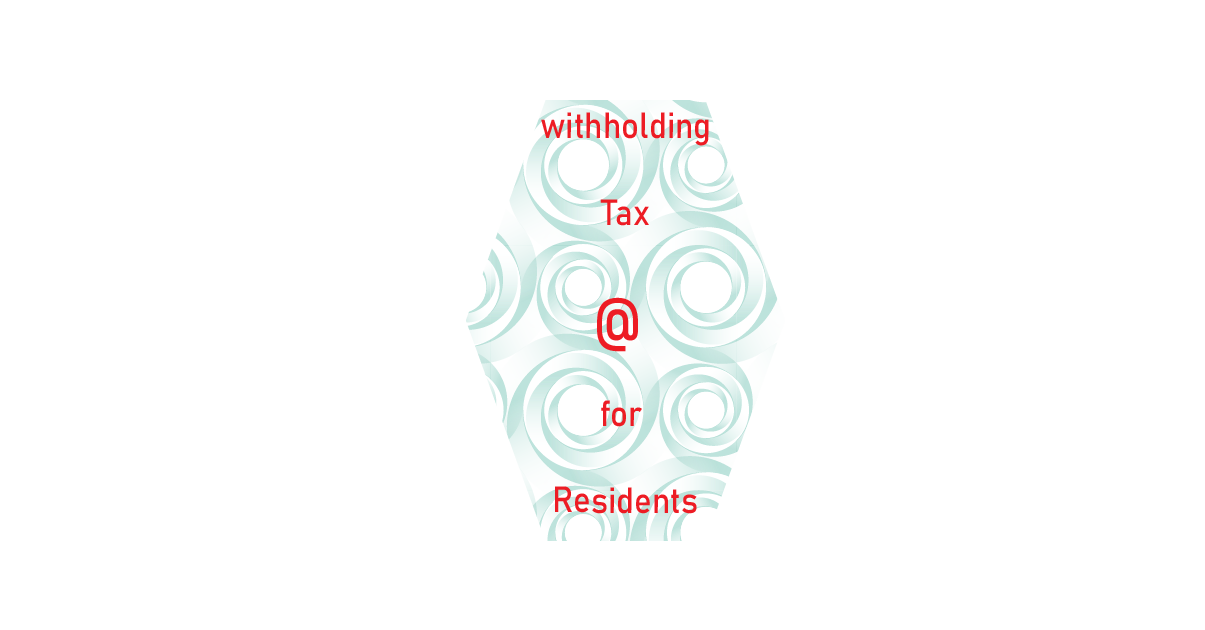 Resident Withholding Tax Rate